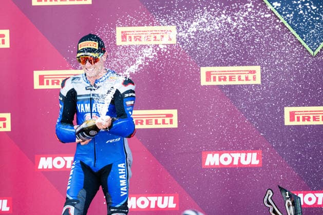 MOTORSPORTS - Superbike - Pirelli Emilia Romagna Round Photo by IPA ABACAPRESS.COM85643520 - Albert Arenas (ESP) finishes second in WorldSSP Race 1 – SUPERBIKE Pirelli Emilia Romagna Round. At the Misano World Circuit Marco Simoncelli in Misano Adriatico, RN, Italy. On June 13, 2026. Italy Italy  Copyright: xIPAxSport ABACAx