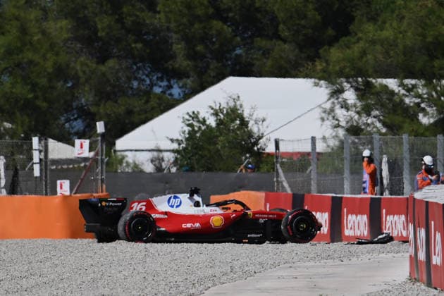 F1 - BARCELONA-CATALUNYA GRAND PRIX 2026 16 LECLERC Charles (mco), Scuderia Ferrari SF-26, action during the Formula 1 Barcelona-Catalunya Grand Prix 2026, 7th round of the 2026 Formula One World Championship, WM, Weltmeisterschaft from June 12 to 14, 2026 on the Circuit de Barcelona-Catalunya, in Montmelo, Spain - DPPI MontmeloSpain  Copyright: xDPPIx