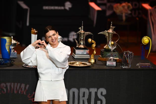 Simona Halep - Officialy retired from tennis Simona Halep during an event to celebrate officialy her retirement from tennis. The event took place in BT Arena, Cluj-Napoca, during the 7th edition of Sports Festival, 13 June 2026 Copyright: xAncaxTepeix