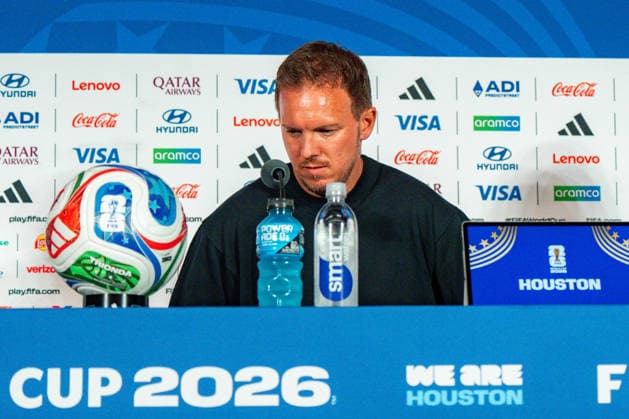 FIFA World Cup 2026, Press conference before the match Germany vs Curacao with coach Julian Nagelsmann and Aleksandar Pavlovic on 13 06 2026 at NRG Stadium in Houston, Texas Copyright: xBahhoxKarax