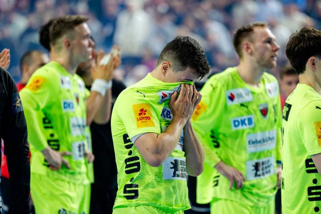 Cologne, 12 05 2026, Handball, Men, EHF Champions League Men 2025 26, Final, FC Barcelona Füchse Berlin A disappointed Tim Freihöfer Füchse Berlin, 20