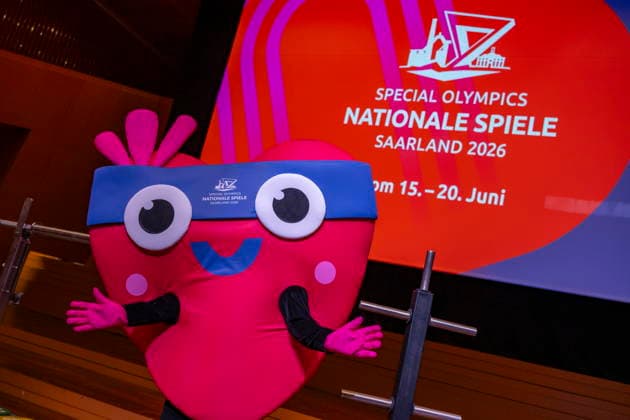The Special Olympics National Games start on Monday 15 6 2026 in Saarland Minister-President Anke Rehlinger at the start press conference in Saarbrücken bub
