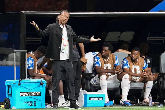 Bubista, head coach of Cabo Verde, gestures during a FIFA Menâ??s World Cup 2026 Group Stage football match between Spain and Cabo Verde at Atlanta Stadium, in Atlanta on June 15th 2026 (Photo by Alexandra Fechete SPP) Copyright: xAlexandraxFechete SPPx Sportspressphoto_SPR167218