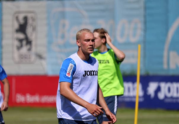 Soccer, Mens, Bavarian Regional League, 2026–2027 Season, TSV 1860 Munich, Training, Grünwalder Strasse 114, Lasse Faßmann, Fassmann, TSV 1860 Munich, Head, Upper Body,detected_source_language