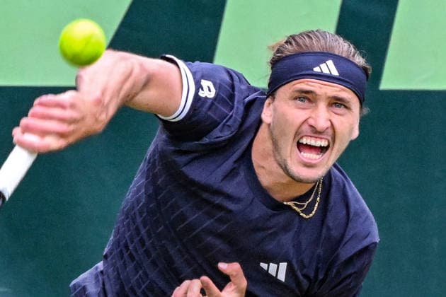Alexander Zverev GER June 16, 2026 ¢ Tennis ¢ TERRA WORTMANN OPEN ¢ ATP 500, heristo arena Halle Westfalen, TERRA WORTMANN OPEN, North Rhine-Westphalia, Germany,detected_source_language Copyright: xpepphotox xHorstxMauelshagenx pep00321, pep_20260616_hm_374229