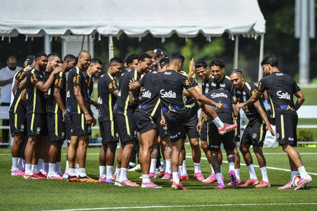 Brazilian Team welcome Neymar back to training at their New Jersey base the Columbia Park Training Facility in Morristown, NJ, United States. (Photo by Rebekah Wynkoop SPP) Copyright: xRebekahxWynkoop SPPx Sportspressphoto_SPR168450