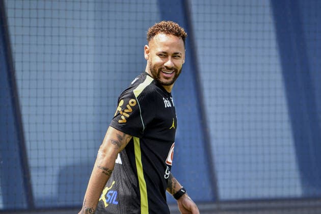 Neymar joins training at their New Jersey base the Columbia Park Training Facility in Morristown, NJ, United States. (Photo by Rebekah Wynkoop SPP) Copyright: xRebekahxWynkoop SPPx Sportspressphoto_SPR168463