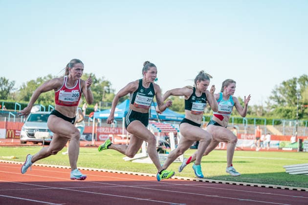Lueckenkemper Gina SCC Berlin, 201, Womens 100m, GER, Track and Field, Athletics, ANHALT 2026, Dessau, June 19, 2026, GER, Track and Field, Athletics, ANHALT 2026, Dessau, June 19, 2026, Dessau,detected_source_language Copyright: xStefanxMayerx EP_SMR