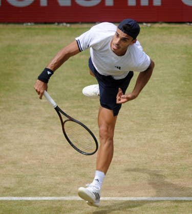 Tennis - HSBC Queen™s Club Championships - Men s ATP, Tennis Herren Tour 500 Tournament - Queen™s Club, London - Saturday 20th June 2026 Men™s Singles Semi Final, Andy Murray Arena: Brandon Nakashima (USA) vs. Francisco Cerundolo (ARG) Francisco Cerundolo