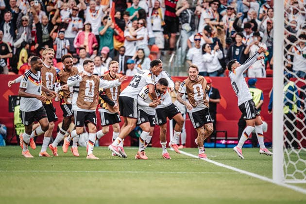 Mens Soccer 2026 FIFA World Cup Group E Germany vs. Ivory Coast June 20, 2026 Goal celebration by Deniz Undav (26), Germany Toronto, Toronto Stadium, Ontario, Canada,detected_source_language
