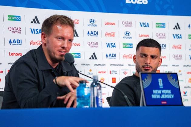 2026 FIFA World Cup, Group E, Match 3, Ecuador vs. Germany, June 24, 2026, MetLife Stadium in New Jersey. Pre-match press conference with Julian Nagelsmann (Germany) and Deniz Undav (Germany) Copyright: xBahhoxKarax