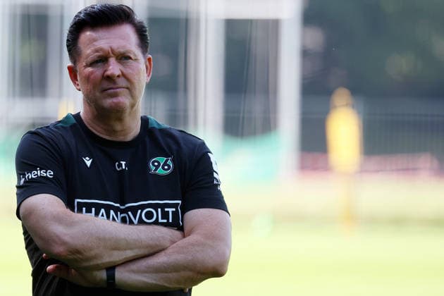 June 24, 2026, xrekx, Soccer 2. Bundesliga, VfL Wolfsburg Begins Training for the 2026–27 Season; Christian Titz, Coach of Hannover 96; DFL and DFB regulations prohibit any use of photographs as image sequences and or quasi-video; Wolfsburg