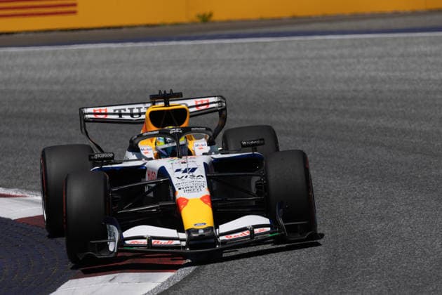 IPA86159138 - (41) Arvid Lindblad (GBR) - Visa Cash App Racing Bulls F1 Team - Racing Bulls VCARB03 - Red Bull Ford during the Practice 3 session of the 2026 Formula 1 Rolex Austrian Grand Prix at the Red Bull Ring in Spielberg, Austria. Round 10 of the 2026 FIA Formula One World Championship, WM, Weltmeisterschaft held June 26–28, 2026. The Red Bull Ring in Spielberg, nestled amid the scenic hills of Styria, is one of the shorter circuits on the calendar yet delivers intense wheel-to-wheel racing. during the 2026 Formula 1 Rolex Austrian Grand Prix—Round 10—at the Red Bull Ring, Formula 1 Championship, June 27, 2026  Copyright: xEricxLexGalliotx xAlessioxDexMarcox xAvens-images.com AvensImages IPAxSportx xx 86159138
