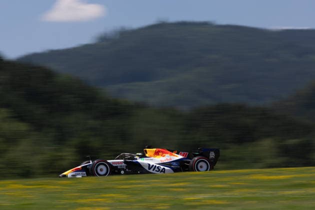 IPA86159715 - 4 (41) Arvid Lindblad (GBR) - Visa Cash App Racing Bulls F1 Team - Racing Bulls VCARB03 - Red Bull Ford during the Practice 3 session of the 2026 Formula 1 Rolex Austrian Grand Prix at the Red Bull Ring in Spielberg, Austria. Round 10 of the 2026 FIA Formula One World Championship, WM, Weltmeisterschaft held June 26–28, 2026. The Red Bull Ring in Spielberg, nestled amid the scenic hills of Styria, is one of the shorter circuits on the calendar yet delivers intense wheel-to-wheel racing. during the 2026 Formula 1 Rolex Austrian Grand Prix—Round 10—at the Red Bull Ring, Formula 1 Championship, June 27, 2026  Copyright: xEricxLexGalliotx xAlessioxDexMarcox xAvens-images.com AvensImages IPAxSportx xx 86159715