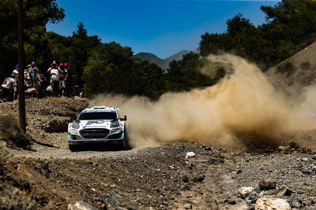 MOTORSPORTS - Rally - WRC, Motorsport Rallye, WM EKO Acropolis Rally Greece Photo by IPA ABACAPRESS.COM86180803 - 95 Jon Armstrong and co-driver Shane Byrne of the M Ford World Rally Team, driving a Ford Puma Rally1, face the third day of competition during the FIA World Rally Championship (WRC) EKO Acropolis Rally Greece 2026 on June 28 in Loutraki, Greece Greece Greece  Copyright: xIPAxSport ABACAx