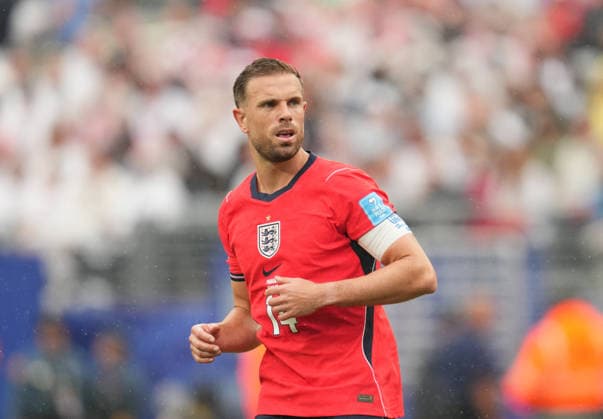 Jordan Henderson of England looks on during the Panama vs. England match in Group L of the 2026 FIFA World Cup at MetLife Stadium in New Jersey, USA, on June 27, 2026. Photo by DeFodi Images (Thor Wegner)
