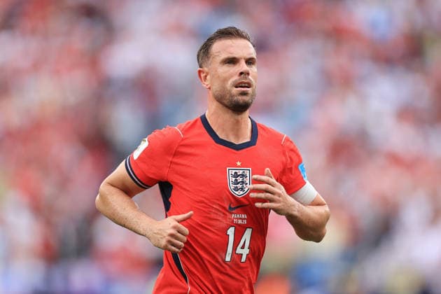 Fußball – FIFA-Weltmeisterschaft, Gruppe L: Panama gegen England, 27. Juni 2026 – FIFA-Weltmeisterschaft, Gruppe L: Panama gegen England – Jordan Henderson (England), Foto: Simon Stacpoole – Abseits – New Jersey, USA  Copyright: xSimonxStacpoolexOffside