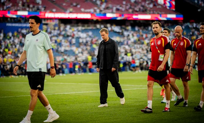 Boston, USA, June 29, 2026 Coach Julian Nagelsmann Germany Paraguay World Cup Germany Paraguay June 29, 2026
