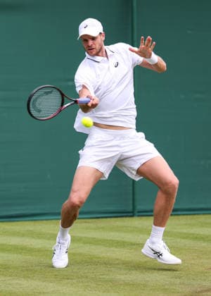 Yannick Hanfmann GER, Men s Singles, Wimbledon 2026 Grand Slam ITF ATP WTA AELTC London, Great Britain, June 30, 2026 Copyright: xJuergenxHasenkopfx