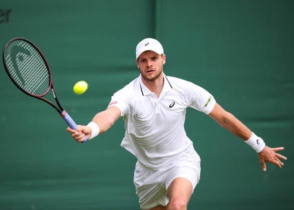 Yannick Hanfmann GER, Men s Singles, Wimbledon 2026 Grand Slam ITF ATP WTA AELTC London, Great Britain, June 30, 2026 Copyright: xJuergenxHasenkopfx