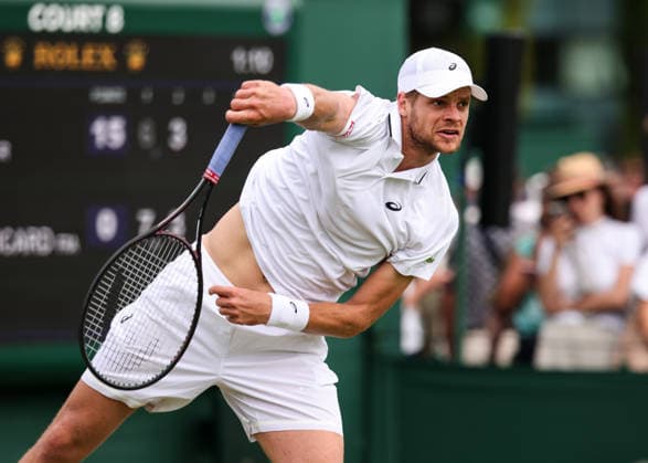 Yannick Hanfmann GER, Men s Singles, Wimbledon 2026 Grand Slam ITF ATP WTA AELTC London, Great Britain, June 30, 2026 Copyright: xJuergenxHasenkopfx