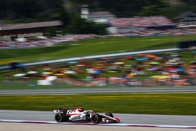 87 BEARMAN Ollie Oliver (GBR), TGR Haas F1 Team VF 26, in action during the 2026 Formula 1 Austrian Grand Prix, the 8th round of the 2026 Formula One World Championship, held June 26–28, 2026, at the Red Bull Ring in Spielberg, Austria. Photo by Eric Alonso, DPPI, Spielberg, Austria