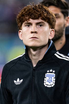 Valentin Barco of Argentina during the FIFA World Cup, WM, Weltmeisterschaft, Fussball 2026 Group J match between Argentina and Jordan at Dallas Stadium in Arlington, Texas, United States, on June 27th, 2026. (Photo by Riquelve Nata Sports Press Photo) Copyright: xRiquelvexNata SportsxPressxPhotox Sportspressphoto_SPR182292