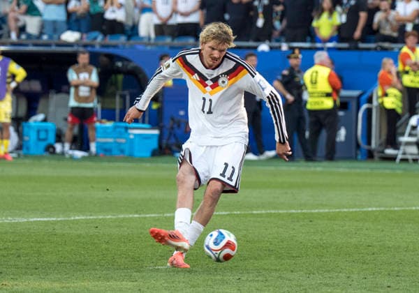 Single image: Nick Woltemade, Germany, No. 11 during the penalty shootout in the 2026 FIFA World Cup match between Germany and Paraguay on June 29, 2026; 2026 FIFA World Cup Germany vs. Paraguay Round of 32 at Boston Stadium in Foxborough, Massachusetts, USA Copyright: HMBxMedia xMarcoxBader