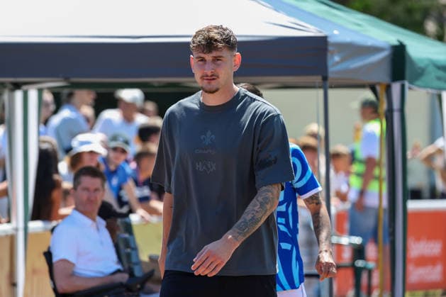 July 4, 2026 xjfax Friendly match in celebration of SG Arheilgen’s 150th anniversary, SG Arheilgen vs. SV Darmstadt 98 (from left), Matej Maglica (SV Darmstadt 98), Private. DFL and DFB regulations prohibit any use of photographs as image sequences and or quasi-video. Copyright: HMBxMedia JoaquimxFerreira