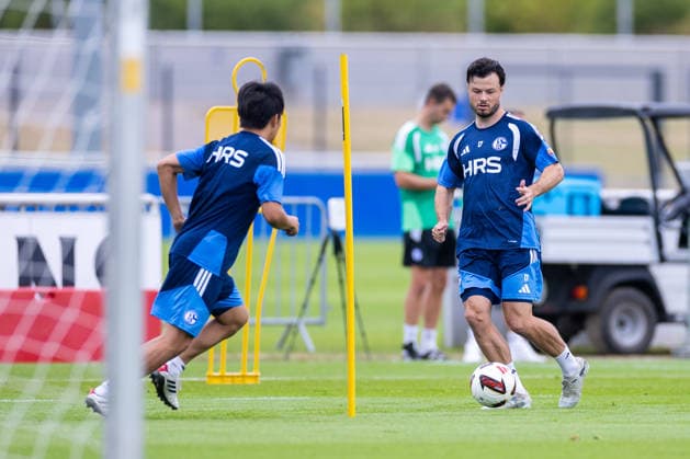 July 8, 2026, Soccer, FC Schalke 04 practice Adrian Gantenbein FC Schalke 04 Gelsenkirchen FC Schalke 04 training facility NRW Germany xRHR PHOTO YYx Copyright: RHR-FOTOx RHR-FOTO YY