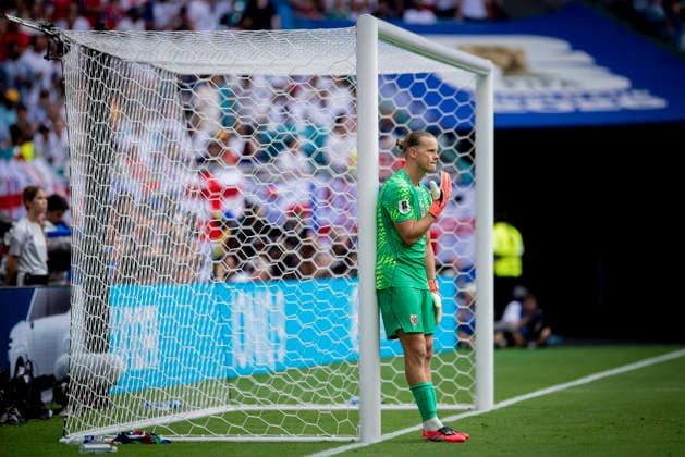 Miami, USA, July 11, 2026 Orjan Nyland NOR Norway England World Cup Norway England July 11, 2026