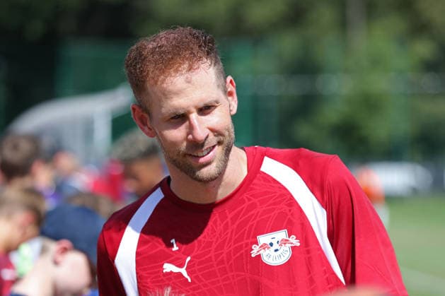RB Leipzig s Bundesliga preseason training session, July 13, 2026; Goaltender Peter Gulacsi 1, RB Leipzig Soccer Bundesliga, 2026–2027 season; RB Leipzig s preseason training session on July 13, 2026, at the RB Training Center on Cottaweg Copyright: xBEAUTIFULxSPORTS JanxKaeferx