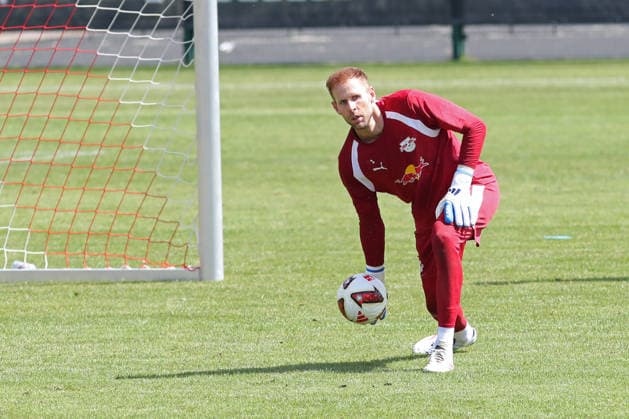 RB Leipzig s Bundesliga preseason training, July 13, 2026; Goalkeeper Peter Gulacsi 1, RB Leipzig Soccer Bundesliga, 2026–2027 season; RB Leipzig s preseason training on July 13, 2026, at the RB Training Center on Cottaweg Copyright: xBEAUTIFULxSPORTS JanxKaeferx