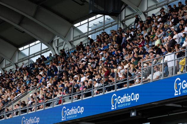 260718 Crowd at Gamla Ullevi during the Gothia Cup finals on July 18, 2026, in Gothenburg  Copyright: MICHAELxERICHSEN BB260718MI066