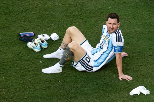 Soccer, 2026 World Cup, 20260719, Spain vs. Argentina. Pictured: Lionel MESSI of Argentina, 10, East Rutherford, New York, New Jersey, Stadium, New Jersey, United States of America Copyright: Passion2Press MarkusxFischerx