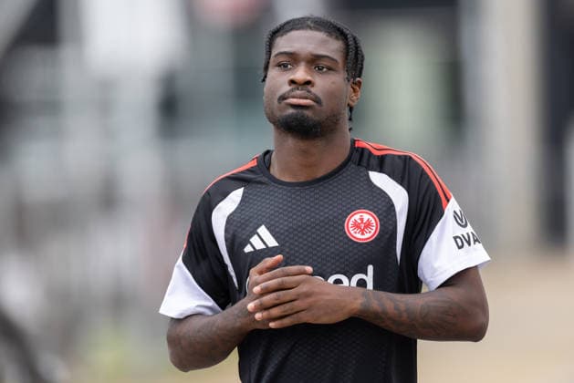 Training: Eintracht Frankfurt Junior Dina Ebimbe Eintracht Frankfurt Training session held by Eintracht Frankfurt on July 20, 2026, at Deutsche Bank Park in Frankfurt am Main, Frankfurt am Main, Hesse, Germany; Deutsche Bank Park