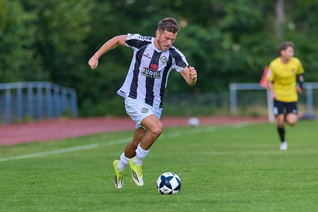 Portrait, Cutout: Sasa Maksimovic, VfR Aalen, July 7, Germany, VfR Aalen vs. SG Sonnenhof Grossaspach, Soccer, Friendly Match, Men s, July 21, 2026, Germany, VfR Aalen vs. SG Sonnenhof Grossaspach, soccer, friendly match, men s, July 21, 2026, Aalen Copyright: xEibner-Pressefoto GeraldxOelze-dexStoppanyx EP_ODS