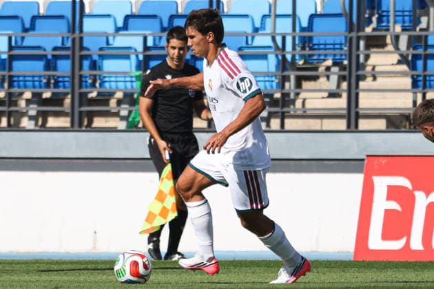 ESP Real Madrid vs. AD Alcorcón, 2026–2027 Preseason Match: Gonzalo García of Real Madrid dribbles the ball during a preseason match between Real Madrid and AD Alcorcón at Estadio Alfredo Di Stefano on July 24, 2026, in Madrid, Spain. Madrid, Spain. Soccer Copyright: xYanx