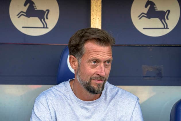 Germany Soccer Friendly Matches 2026 2027, Friendly Match: Eintracht Braunschweig vs. Southampton FC, Eintracht Stadium, Braunschweig, Lars Kornetka, Coach of Eintracht Braunschweig, Braunschweig Copyright: xAymanxAlahmedx