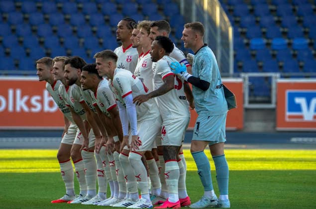 Germany Soccer Friendly Matches 2026–2027, Friendly Match: Eintracht Braunschweig vs. Southampton FC, Eintracht Stadium, Braunschweig, Southampton FC Team Photo, Wide Shot of Braunschweig Copyright: xAymanxAlahmedx