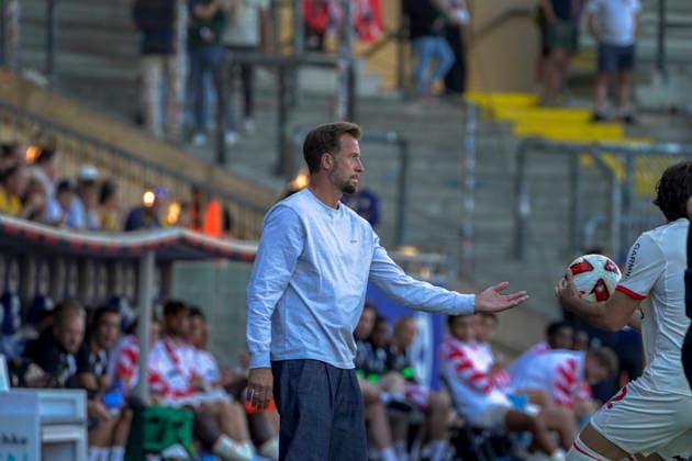 Germany Soccer Friendly Matches 2026 2027, Friendly Match: Eintracht Braunschweig vs. Southampton FC, Eintracht Stadium, Braunschweig, Lars Kornetka, Coach of Eintracht Braunschweig, Braunschweig Copyright: xAymanxAlahmedx