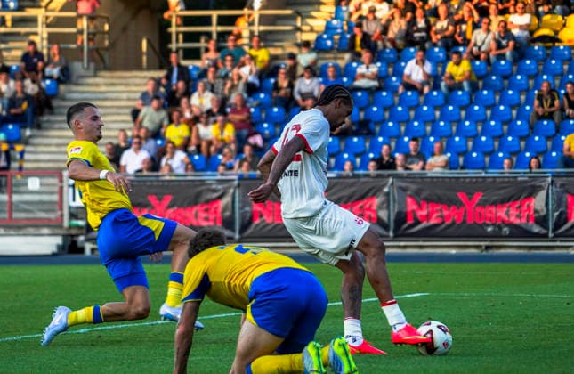 Germany Soccer Friendly Matches 2026–2027, Friendly Match: Eintracht Braunschweig vs. Southampton FC, Eintracht Stadium, Braunschweig, Goal by Damion Downs (Southampton FC), 42 Braunschweig Copyright: xAymanxAlahmedx