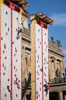 July 24, 2026 Climbing Speed Climbing The Finals 2026 German Speed Climbing Championship Mixed Relay Moritz Müller Baden-Württemberg Hannover Opernplatz Lower Saxony Germany