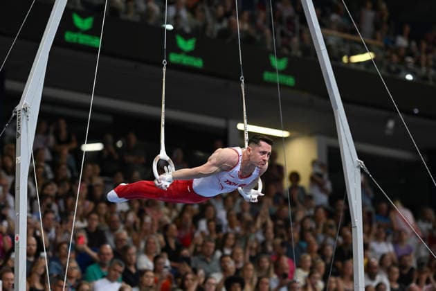 Andreas Toba Gymnastics Club Hannover 1858 THE FINALS 2026 German Artistic Gymnastics Championships Men s Apparatus Finals, July 25, 2026 THE FINALS 2026 German Artistic Gymnastics Championships Apparatus Finals Men, July 25, 2026 Hanover Copyright: xEibner-Pressefoto xHoepnerx EP_PHR