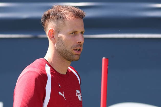 Friendly Match: RB Leipzig vs. FC Ingolstadt 04, July 25, 2026; Goalkeeper Peter Gulacsi 1; RB Leipzig Soccer; 2026–2027 Preseason; Friendly Match: RB Leipzig (1. Bundesliga) vs. FC Ingolstadt 04 (3. Liga) on July 25, 2026, at the RB Training Center on Cottaweg Copyright: xBEAUTIFULxSPORTS JanxKaeferx