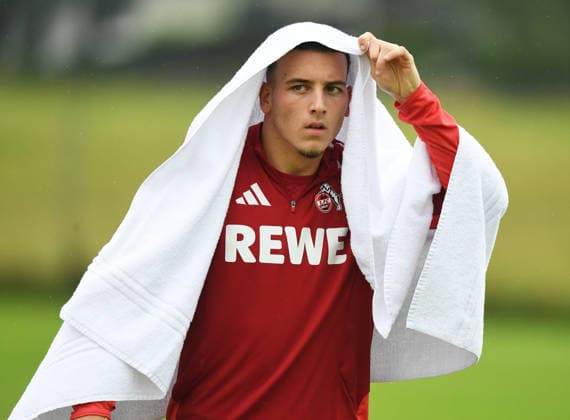July 25, 2026, xophax, Soccer, Bundesliga 1, 1. FC Köln Training Camp: Team in Kitzbühel, Training in Sankt Johann, Said El Mala, 1. FC Köln after training in Kitzbühel