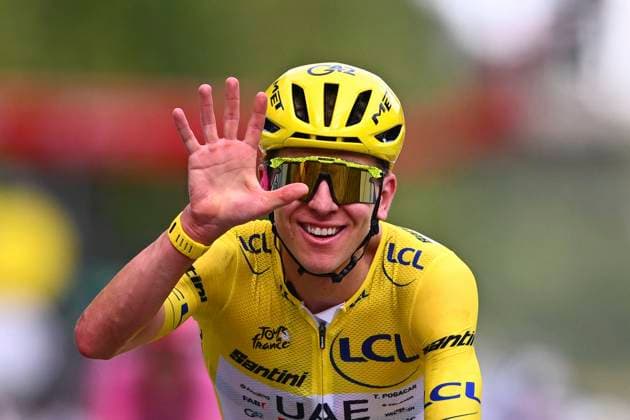 Sport Bilder des Tages Tour de France 2026 Stage 21 PARIS CHAMPS-ELYSEES, FRANCE - JULY 26 : Pogacar Tadej (SLO) of UAE Team Emirates - XRG during stage 21 of the 113rd edition of Tour de France an UCI World Tour 2.UWT cycling road race stage for Men Elite of 130 km with start in Thoiry and finish in Paris Champs-Elysees on July 26, 2026 in Paris Champs-Elysees, France, 26 07 2026 Paris Champs-Elysees France  Copyright: xGvgx