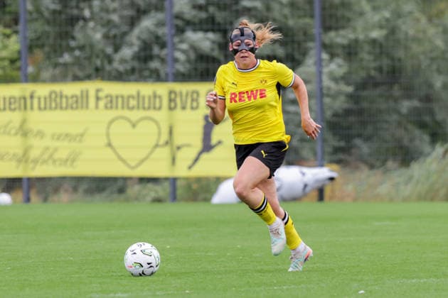 July 26, 2026, xgrfx, Women s Soccer Friendly Match, Borussia Dortmund vs. SC Heerenveen, Ramona Maier, Borussia Dortmund. DFL and DFB regulations prohibit any use of photographs as image sequences and or quasi-video. Hohenbuschei Training Facility