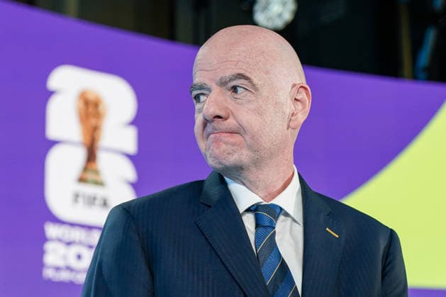 Soccer: Home of FIFA, Zurich, Switzerland; Gianni Infantino, FIFA President; portrait photo, portrait, single shot, facial expression, emotion; Zurich, Canton of Zurich, Switzerland Copyright: xJOERANxSTEINSIEKx