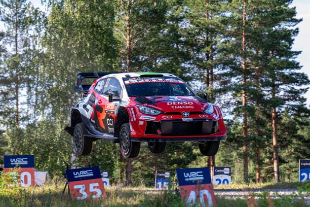 IPA87110684 - Elfyn Evans (GBR) and Scott Martin (GBR) in a Toyota GR Yaris Rally1 from Toyota Gazoo Racing WRT in action during the FIA WRC, Motorsport Rallye, WM SECTO RALLY FINLAND in Jyväskylä, Finland, July 30–August 2, 2026. Copyright: xFedericoxManoni IPAxSportx xx 87110684
